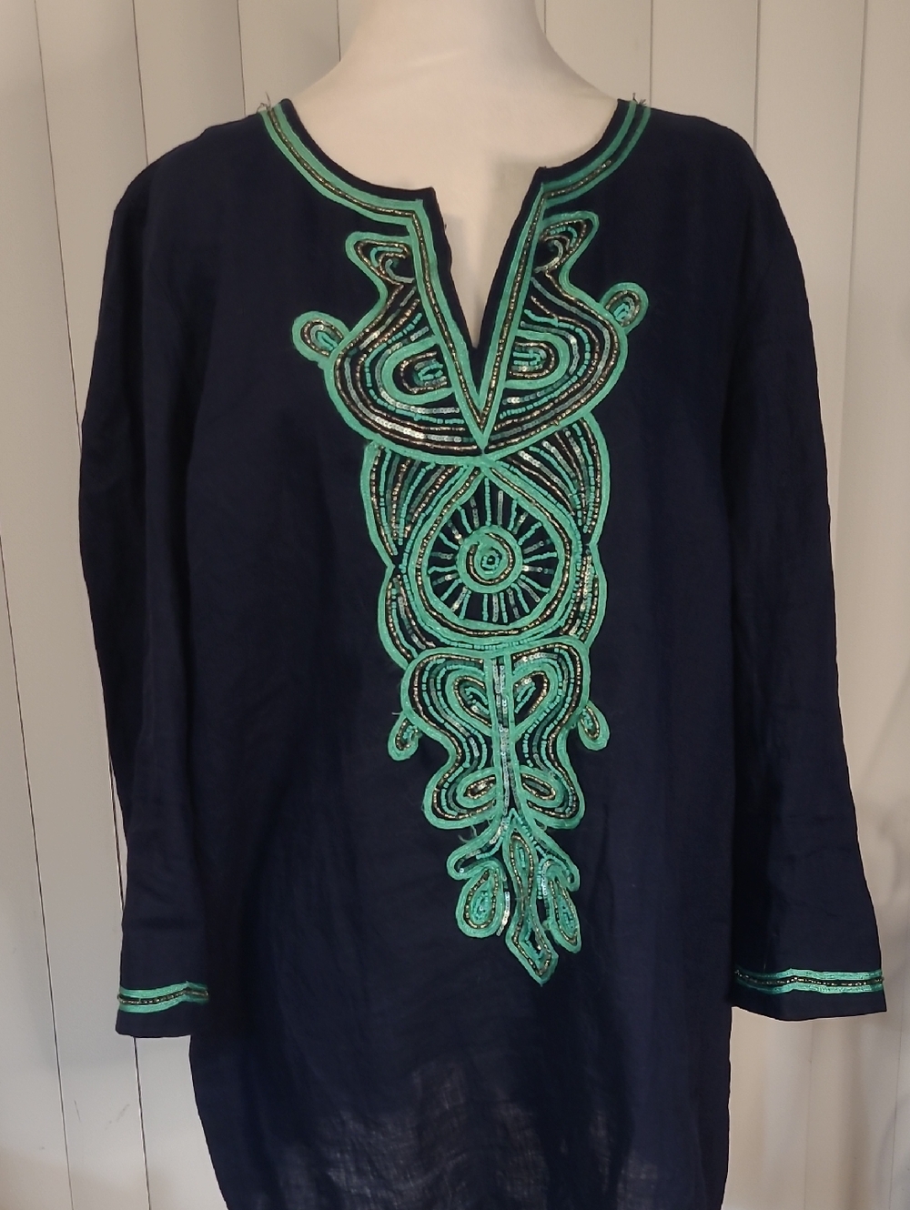 Vtg Charter Club Luxury Tunic